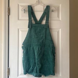 Sage Corduroy Overalls